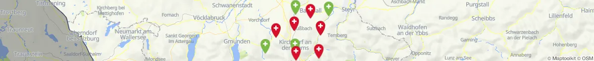 Map view for Pharmacies emergency services nearby Kirchdorf an der Krems (Kirchdorf, Oberösterreich)